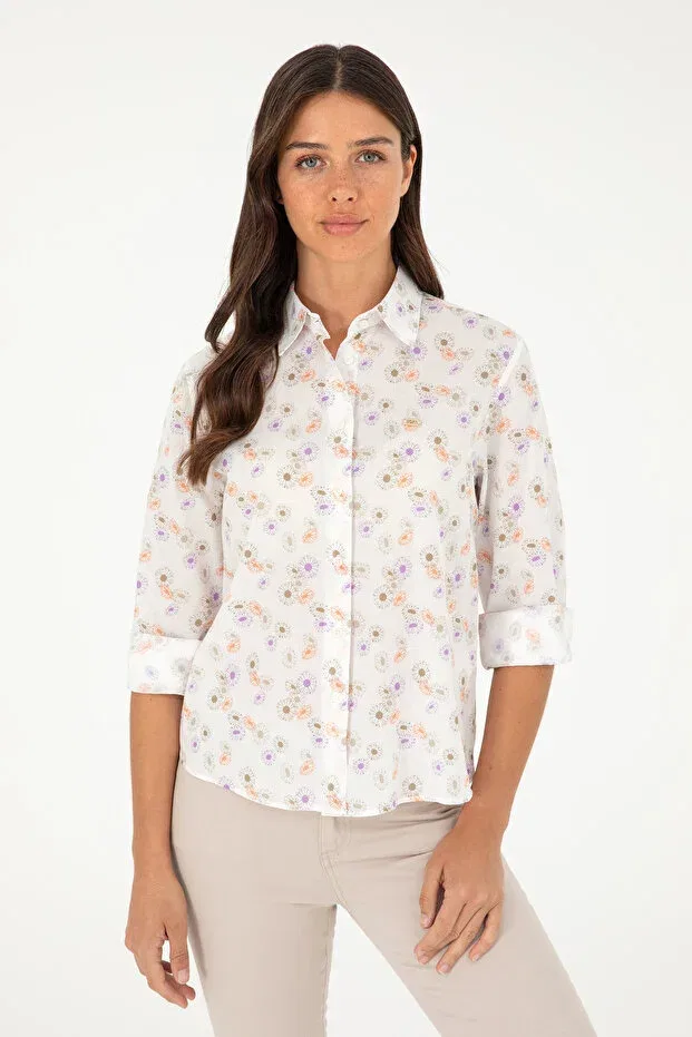 Женская рубашка с длинным рукавом U.S. Polo Assn., 902547 — фото 3