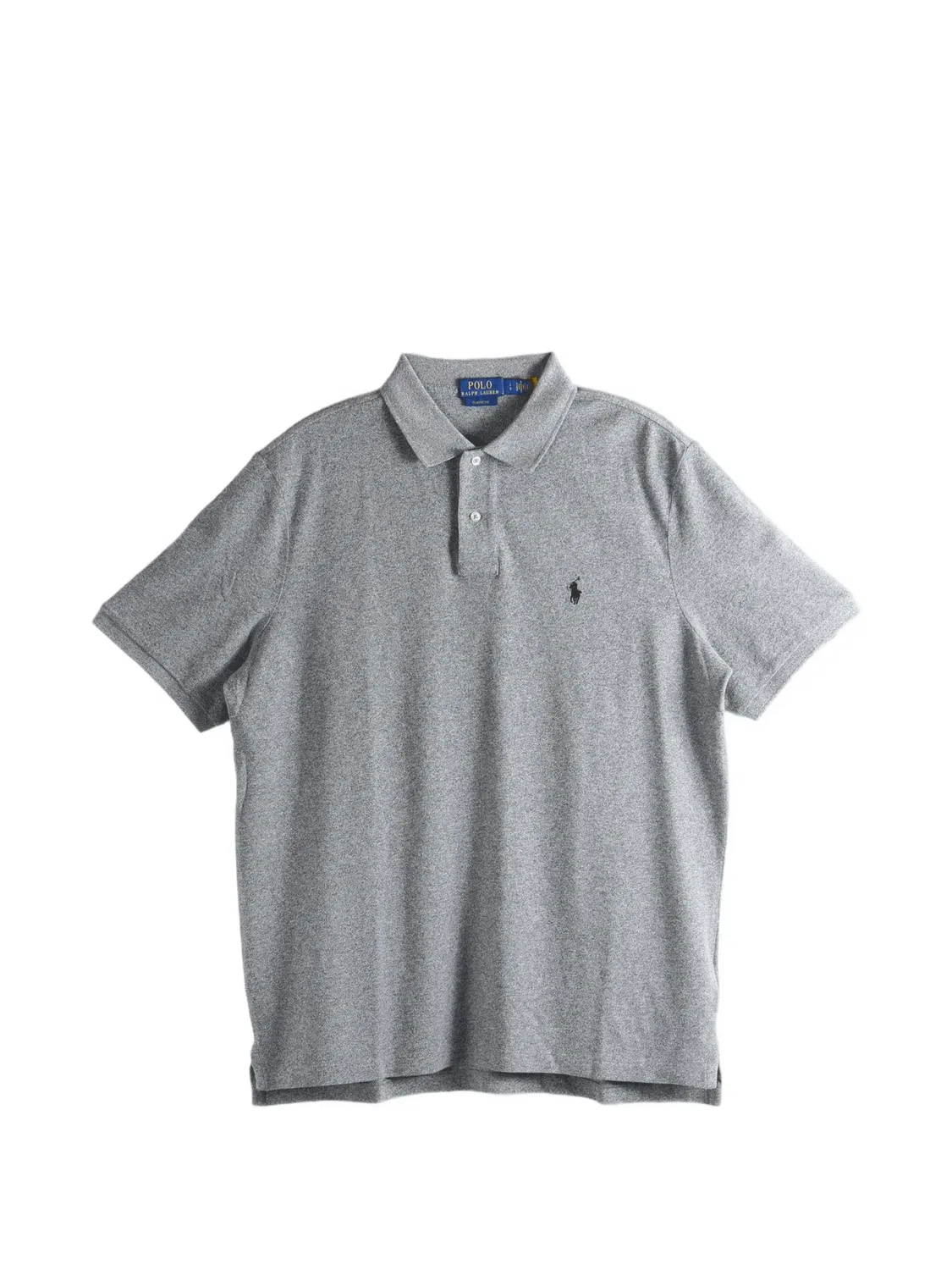 Поло серого цвета Polo Ralph Lauren, серый