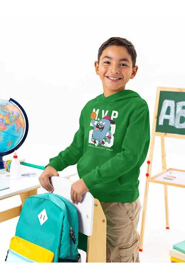 Детское худи для мальчиков с принтом Jobka, Benetton