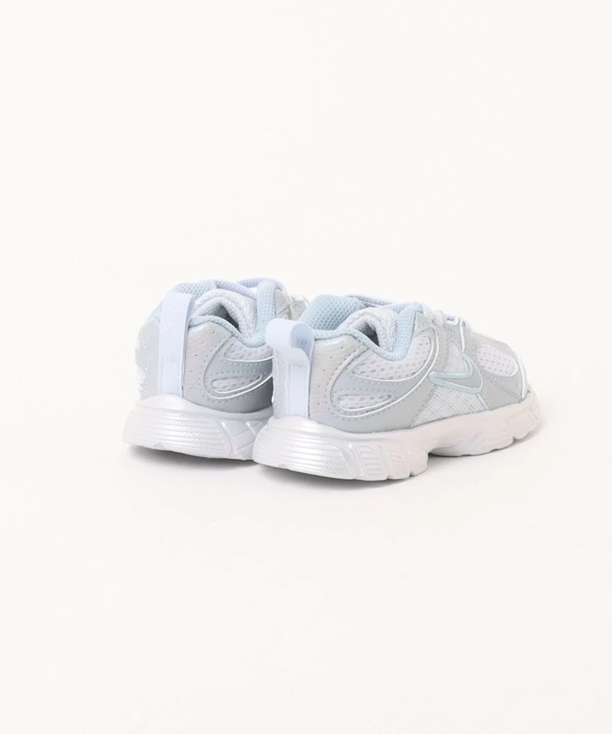 Детские кроссовки с принтом V5 RNR LILS E TD NIKE, Football Grey/Football Blue — фото 2