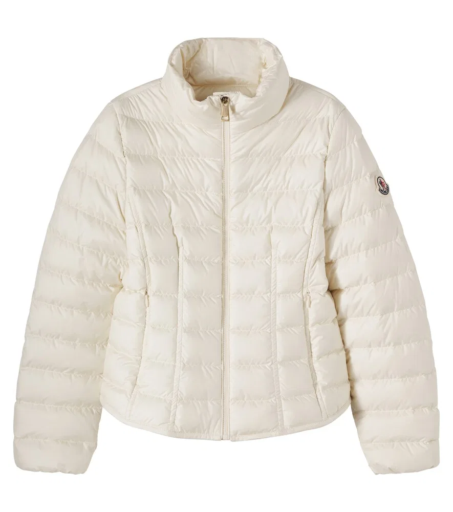 Пуховая куртка Kaia Moncler Enfant, белый