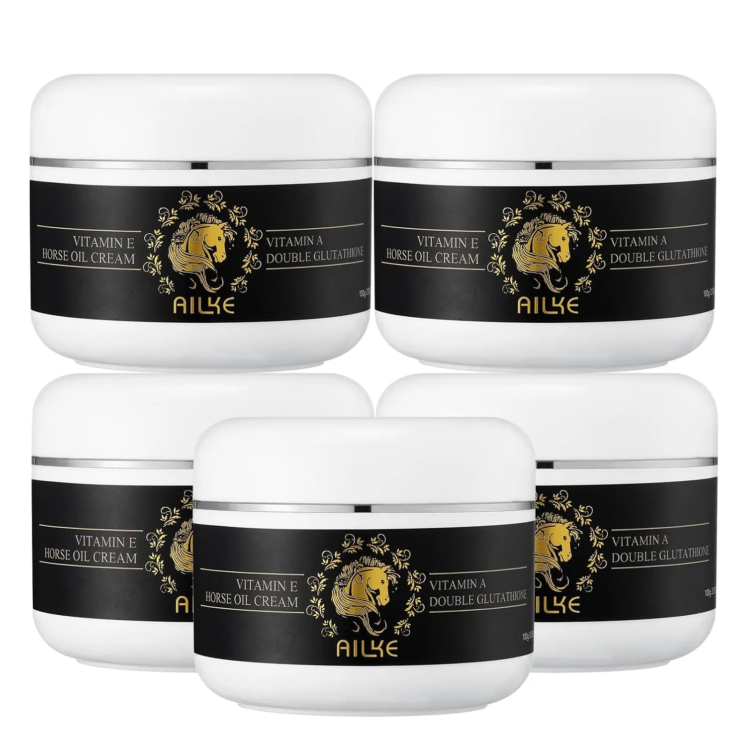 Крем для лица и тела Whitening Cream, AILKE, набор 5 шт., 100 мл Ailke Boost Luster