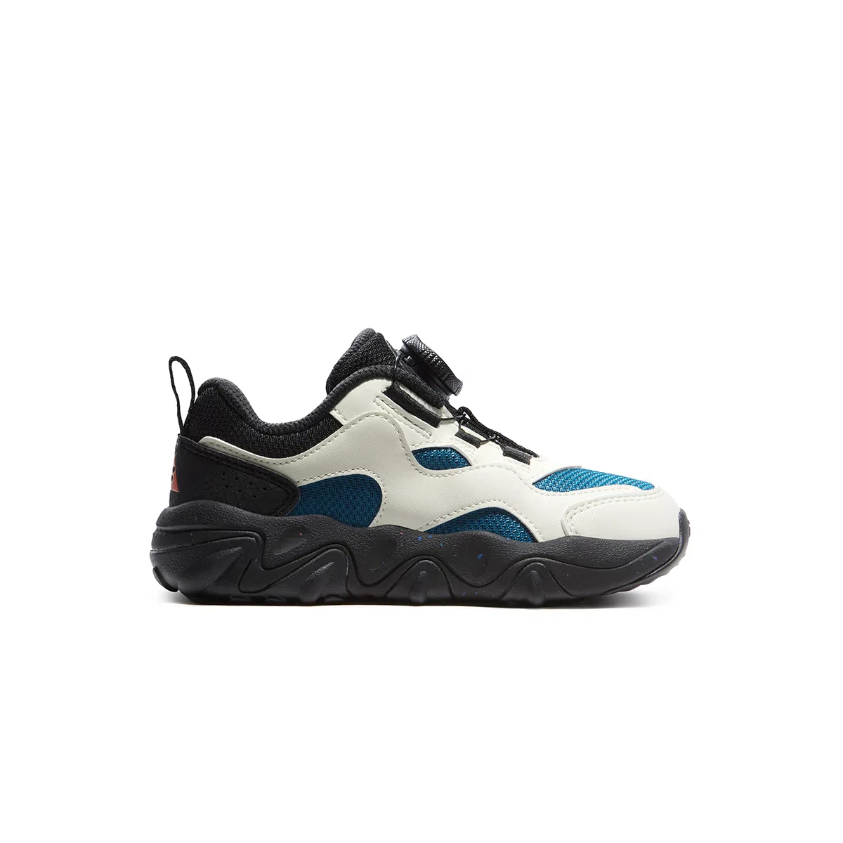 Детские кроссовки для активного отдыха с принтом FILA KIDS, Coral Blue/Asparagus White — фото 3