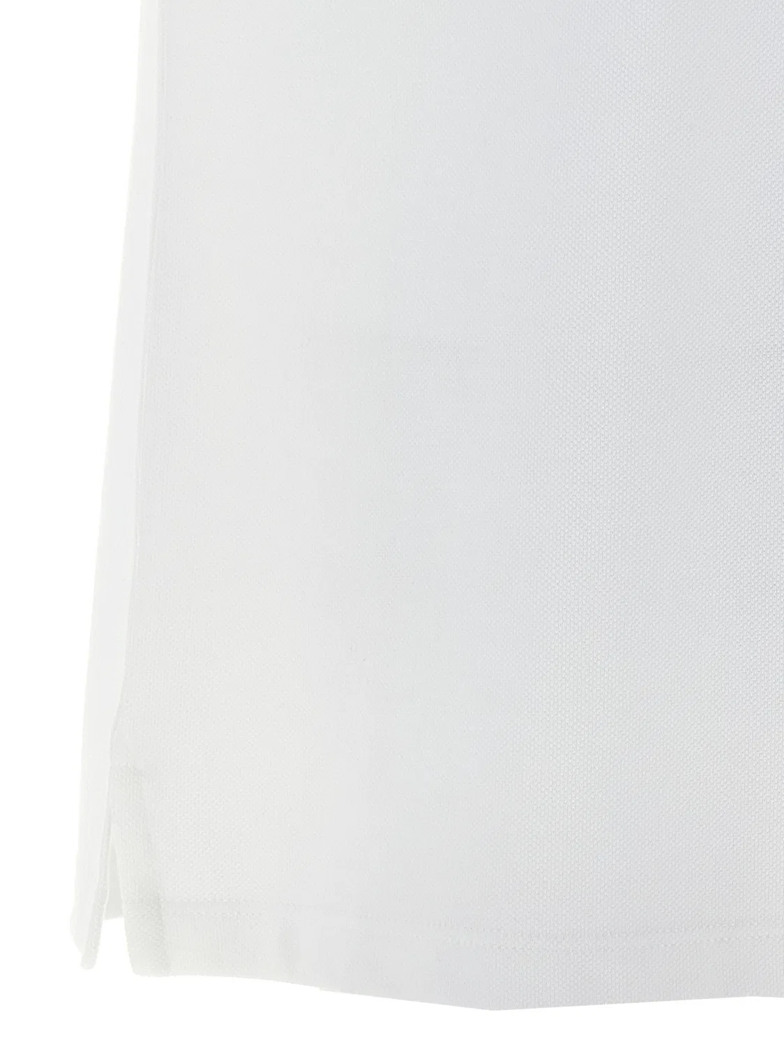 Мужское поло с контрастной вышивкой логотипа Bicolor Cotton Polo Shirt Alexander McQueen, Bicolor — фото 4