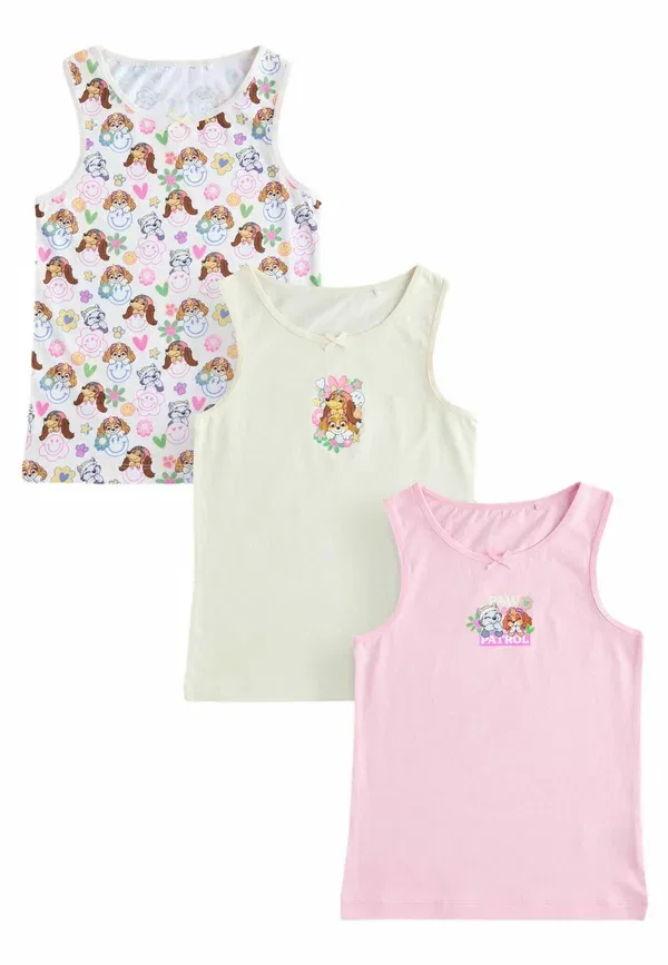 Лонгслив с принтом Paw Patrol 3 Pack Next, Ecru Pink, розовый