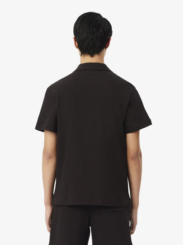 Футболка поло с коротким рукавом, хлопок LACOSTE, Antique Gold — фото 3
