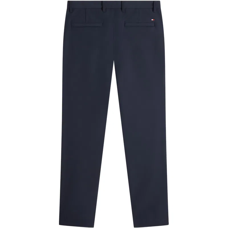 Мужские повседневные брюки прямого кроя Tommy Hilfiger, Navy Blue DW5 — фото 4