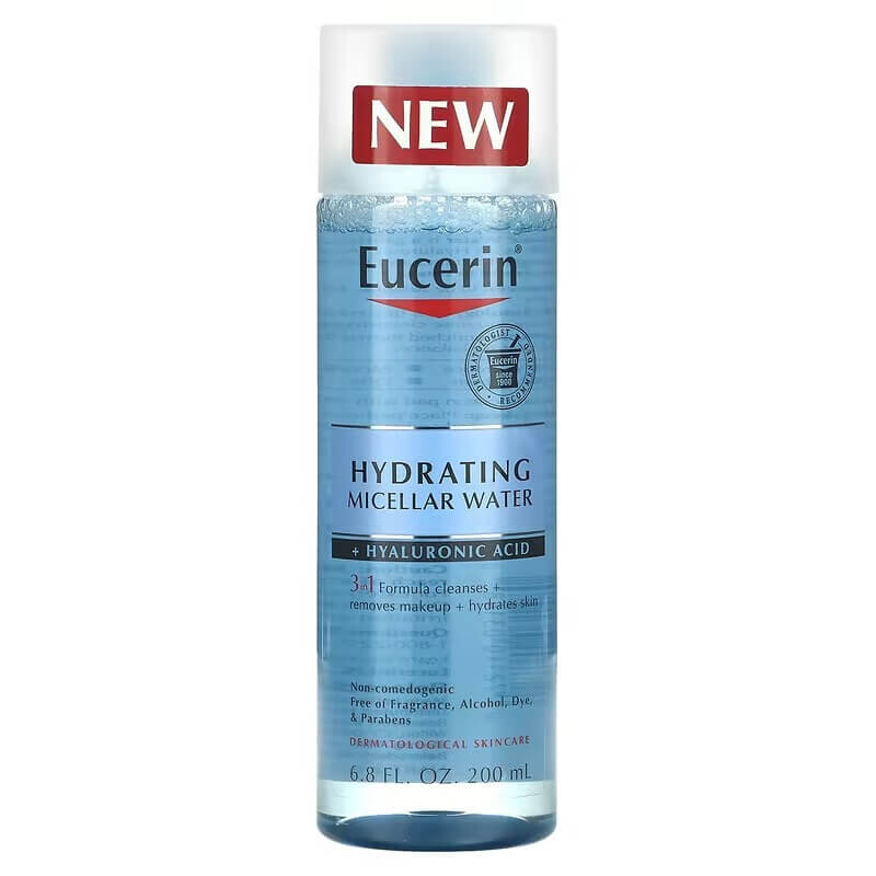 

Увлажняющая мицеллярная вода + гиалуроновая кислота Eucerin, 200 мл
