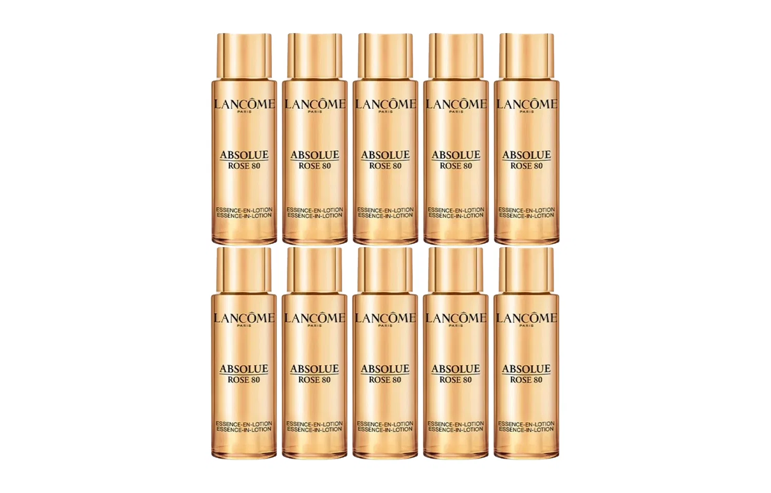 Набор пробников тонера с сывороткой LANCOME, 30 мл x 5, Pure and Radiant Serums Water — фото 3