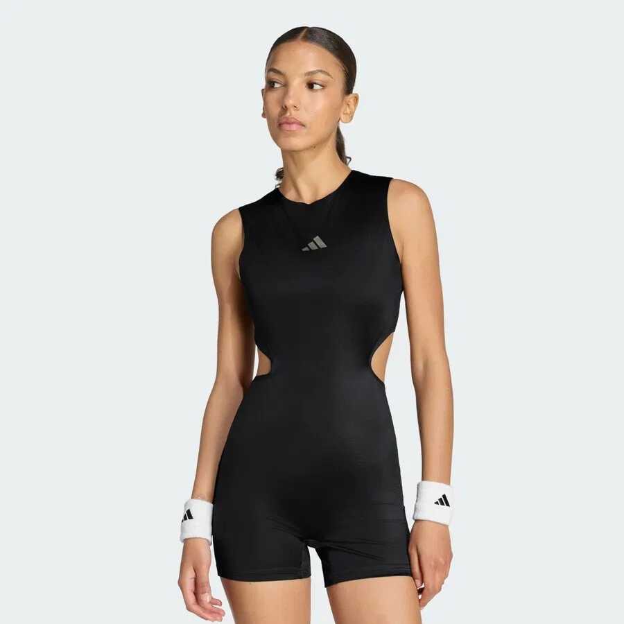 Спортивный комбинезон ADIDAS PERFORMANCE 'Onesie Pro' черного цвета — фото 2