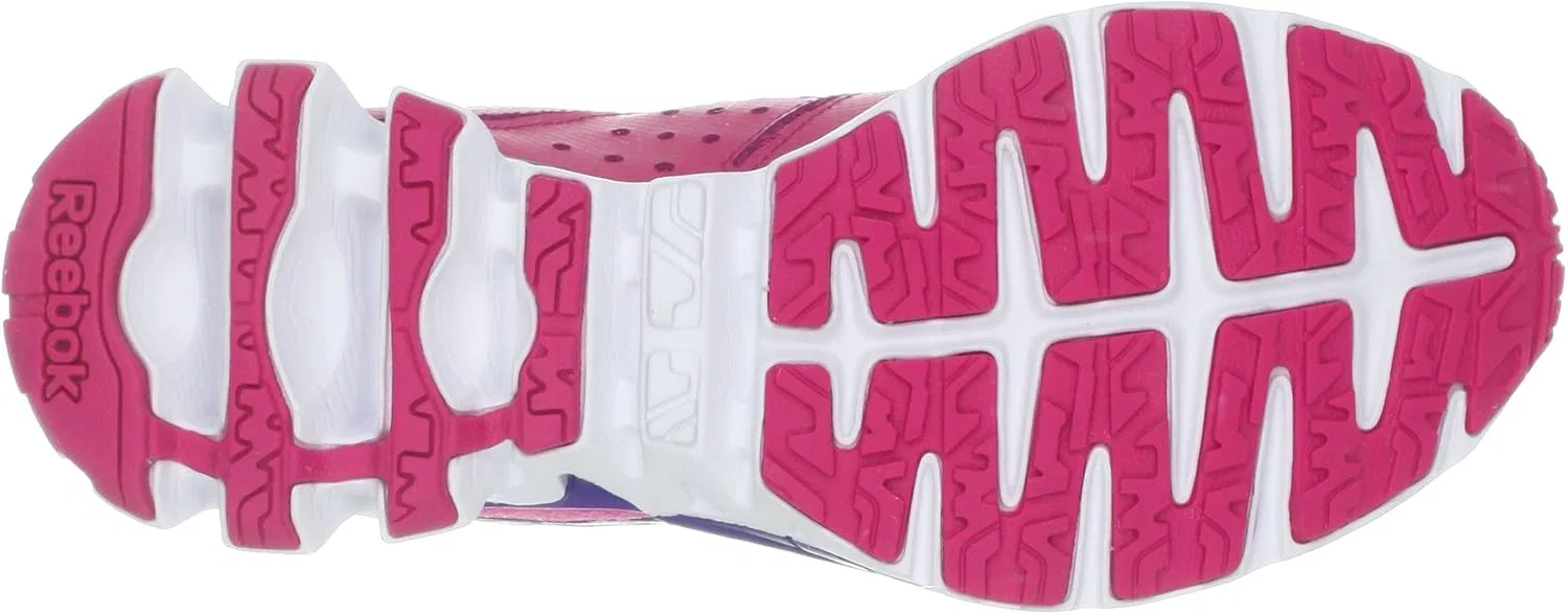 Детские кроссовки для бега ZigKick Alpha Reebok, Optimal Pink/Candy Pink/Ultraviolet/White/Polished Pink — фото 4