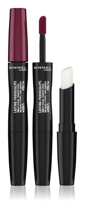 

Стойкая помада Rimmel Lasting Provocalips Double Ended, оттенок 570 No Wine-Ing 3,5 г