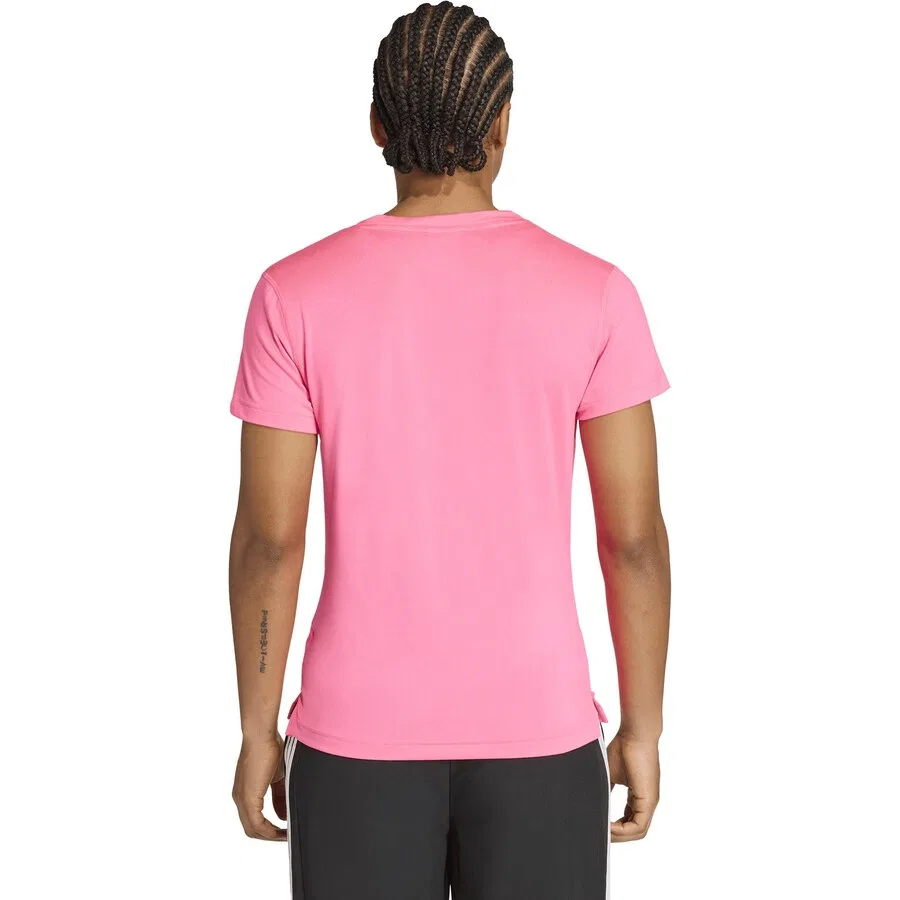 Спортивная футболка ADIDAS PERFORMANCE Performance Shirt 'Essentials' светло-розового цвета — фото 3