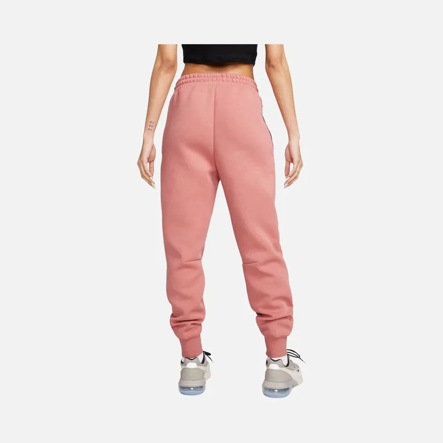 Женские спортивные брюки Tech Fleece Mid-Rise Nike, Белый — фото 2