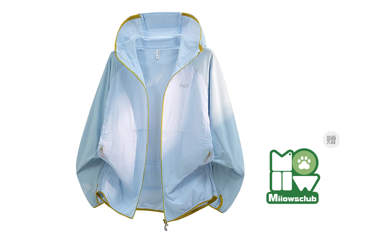 Детское пальто для защиты от солнца с длинным рукавом Cool One Summer Series MIIOW, Saltwater Blue