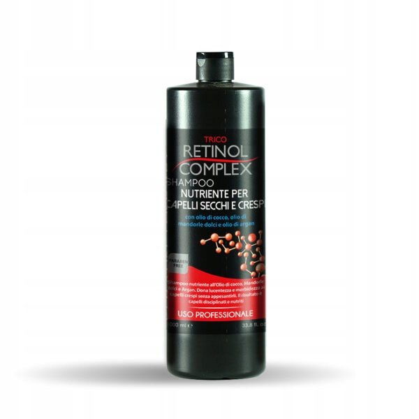 

Шампунь для сухих и вьющихся волос RETINOL COMPLEX 800 мл Inna marka