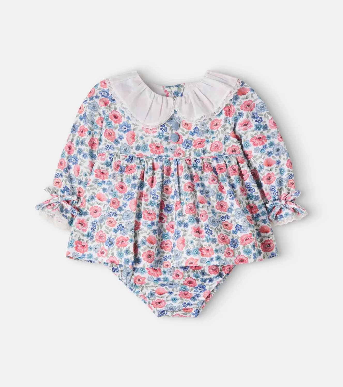 Комплект из цветочной хлопковой блузки и шорт Juliana, La Coqueta, мультиколор