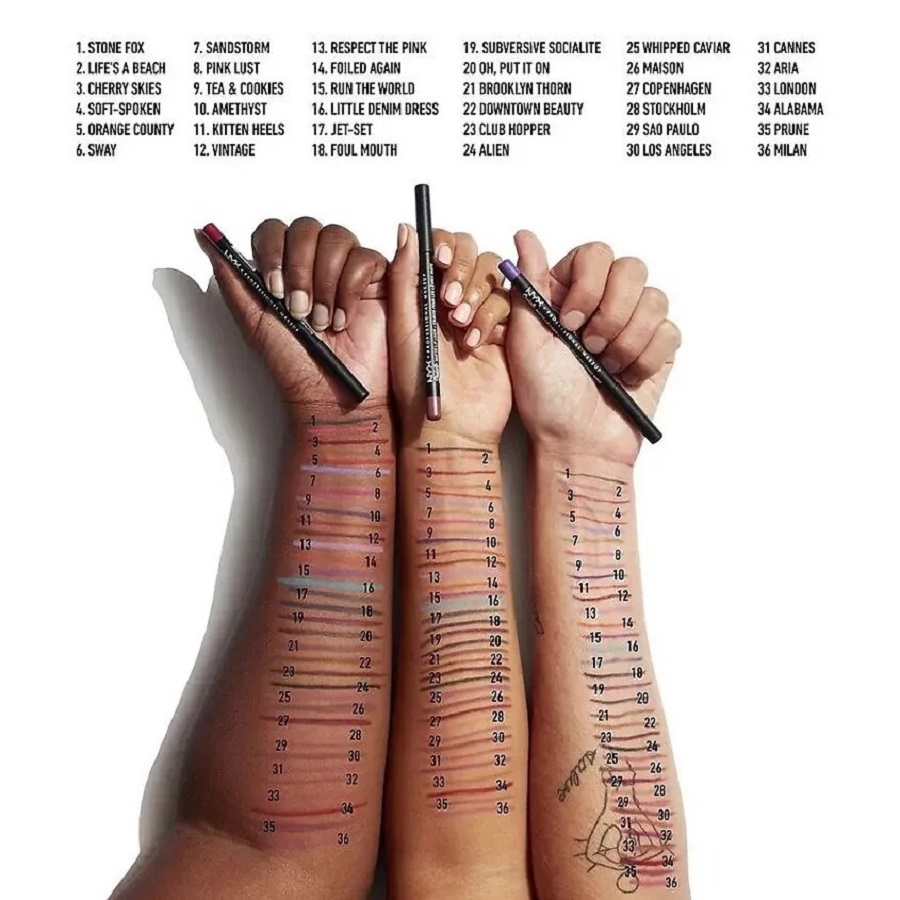 Карандаш для губ Nyx Professional Makeup Suede Matte, clinger — фото 3