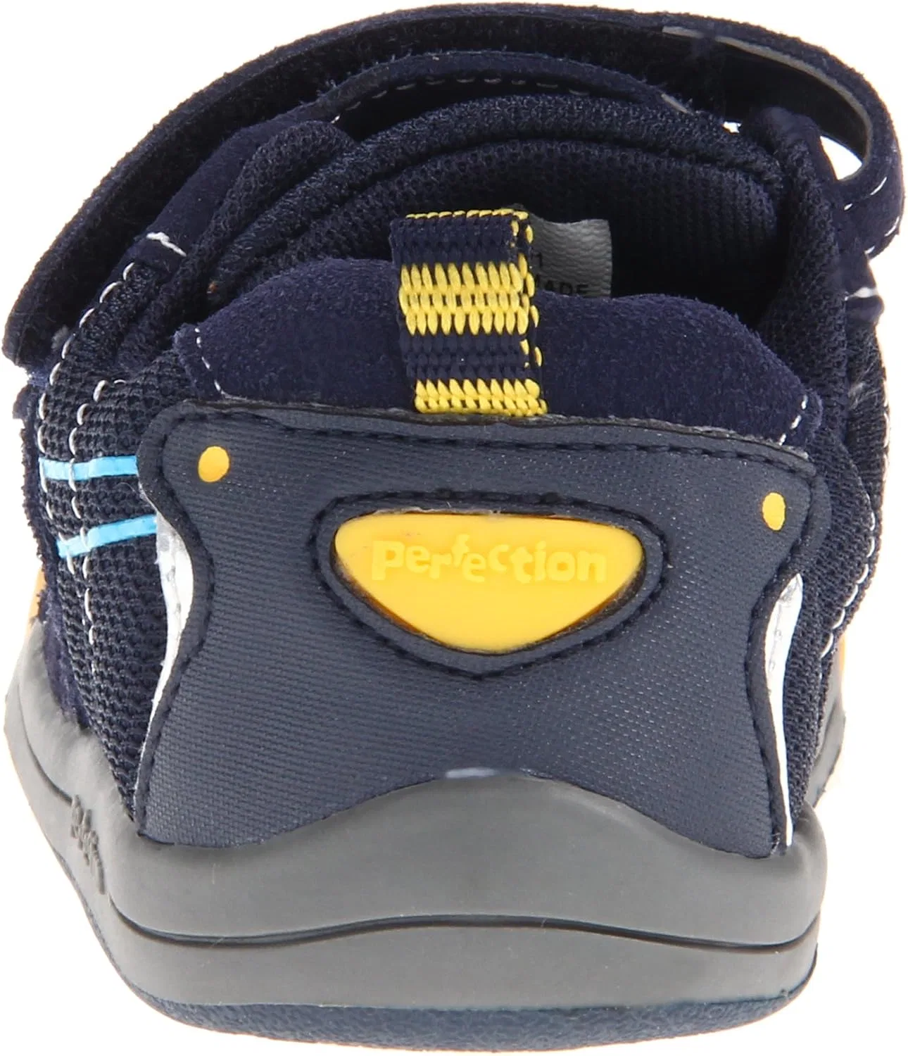 Детские кроссовки для мальчиков Lazer Sneaker Jumping Jacks, Dark Navy Suede/Silver Trim — фото 3