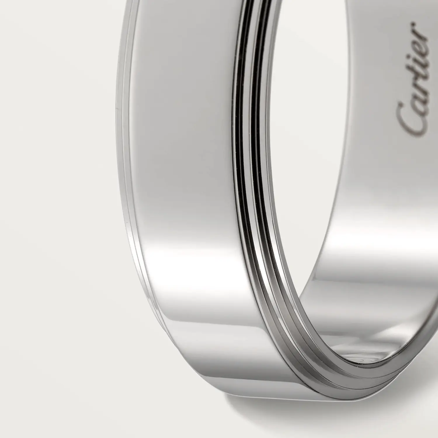Обручальное кольцо Cartier D'amour, платина — фото 3