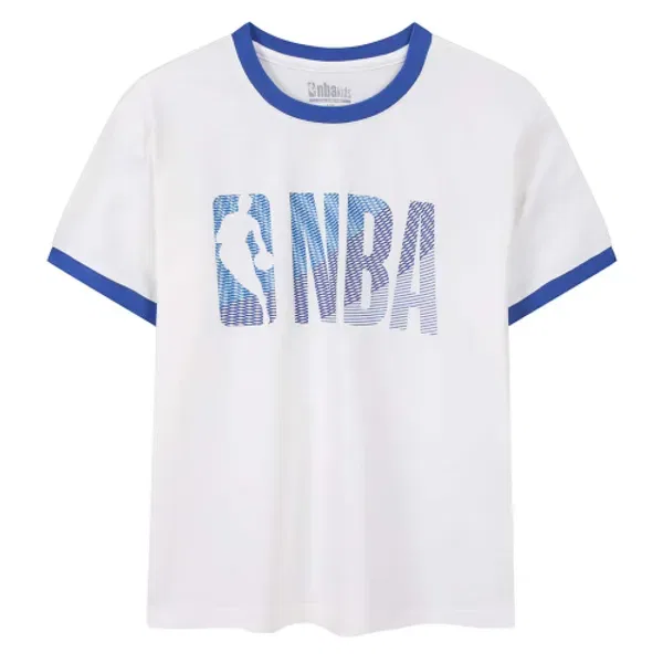 Футболка с градиентным логотипом, Nba Kids, белый — фото 2