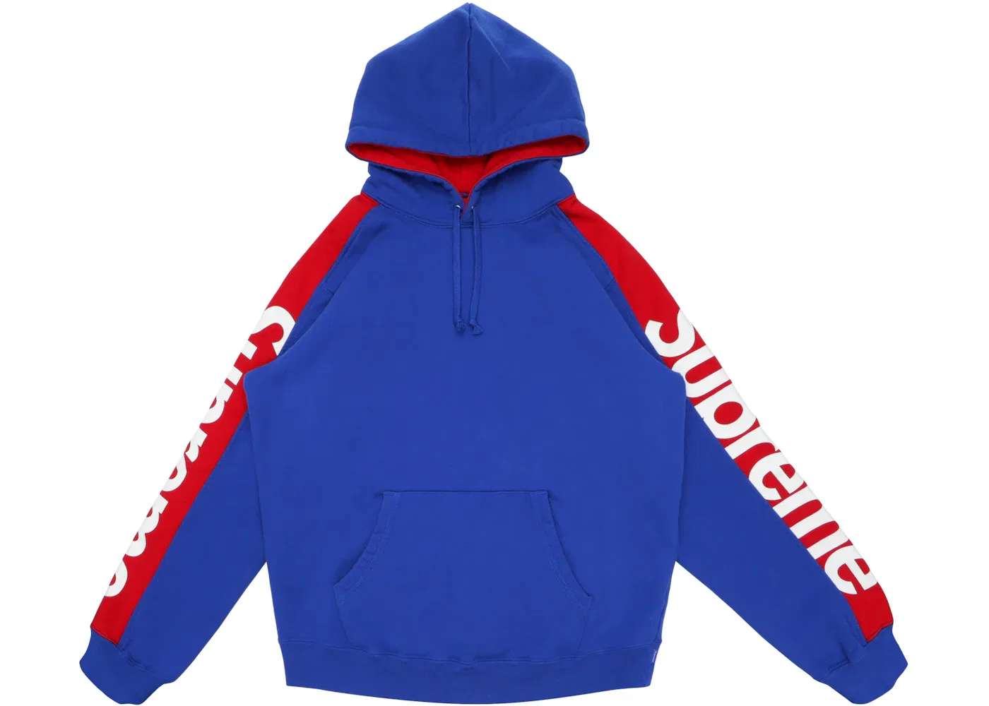 Мужская худи с капюшоном с принтом Sweatshirt Supreme, Royal