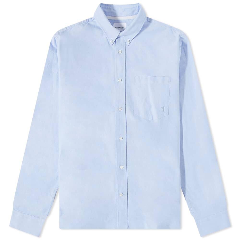 

Рубашка Norse Projects Algot Oxford Monogram Button Down Shirt