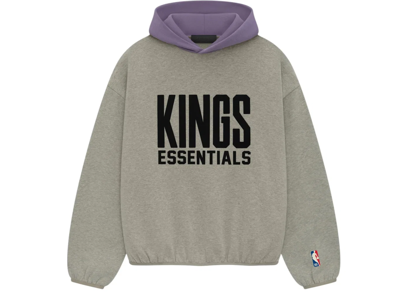 Мужской худи с длинным рукавом Fear of God Essentials Kings Hoodie, Warm Heather