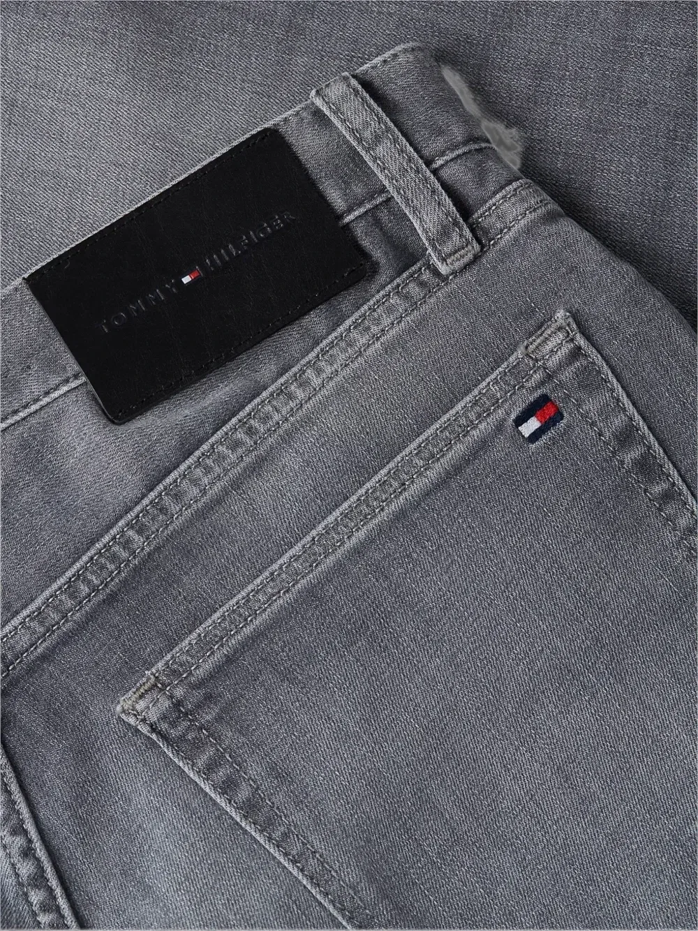 Джинсы Bleecker облегающего кроя Tommy Hilfiger, серый — фото 2