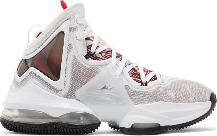 

Кроссовки Nike LeBron 19 GS 'Sketch', белый
