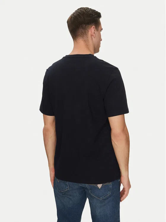 Футболка regular fit Essential V-Neck Tee Tommy Hilfiger, темно-синий — фото 3