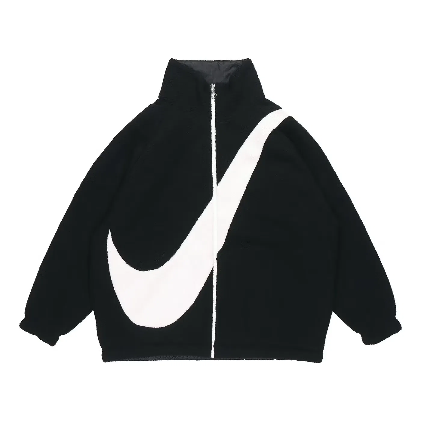 Куртка с логотипом двусторонняя Nike Large Logo, черный