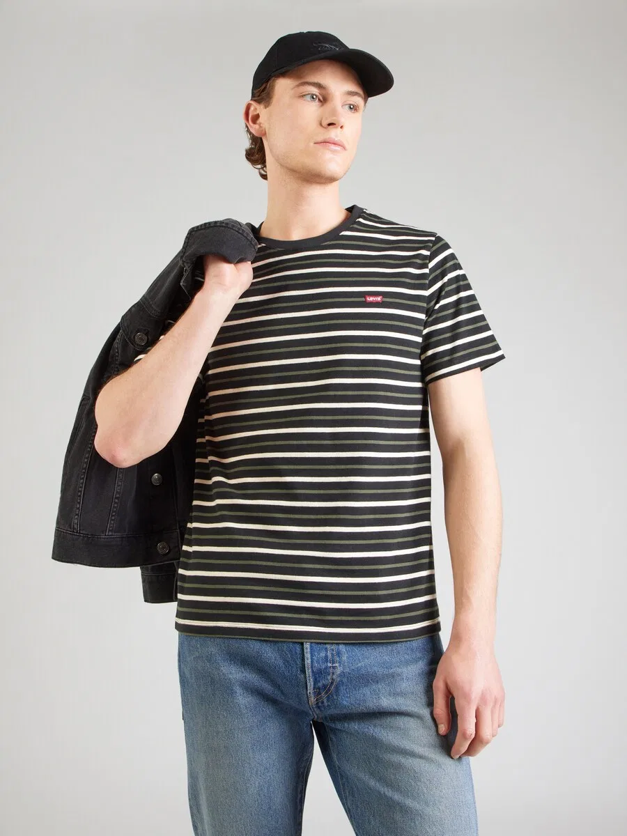 Рубашка LEVI'S 'SS Original HM Tee' черного цвета — фото 3