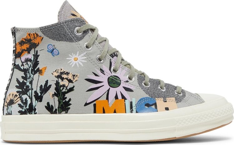 

Кроссовки Converse Chuck 70 High Floral, зеленый