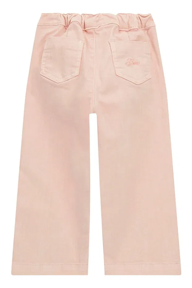 Детские брюки для девочек широкие джинсовые Bull denim fashion Guess, G6r1 — фото 2