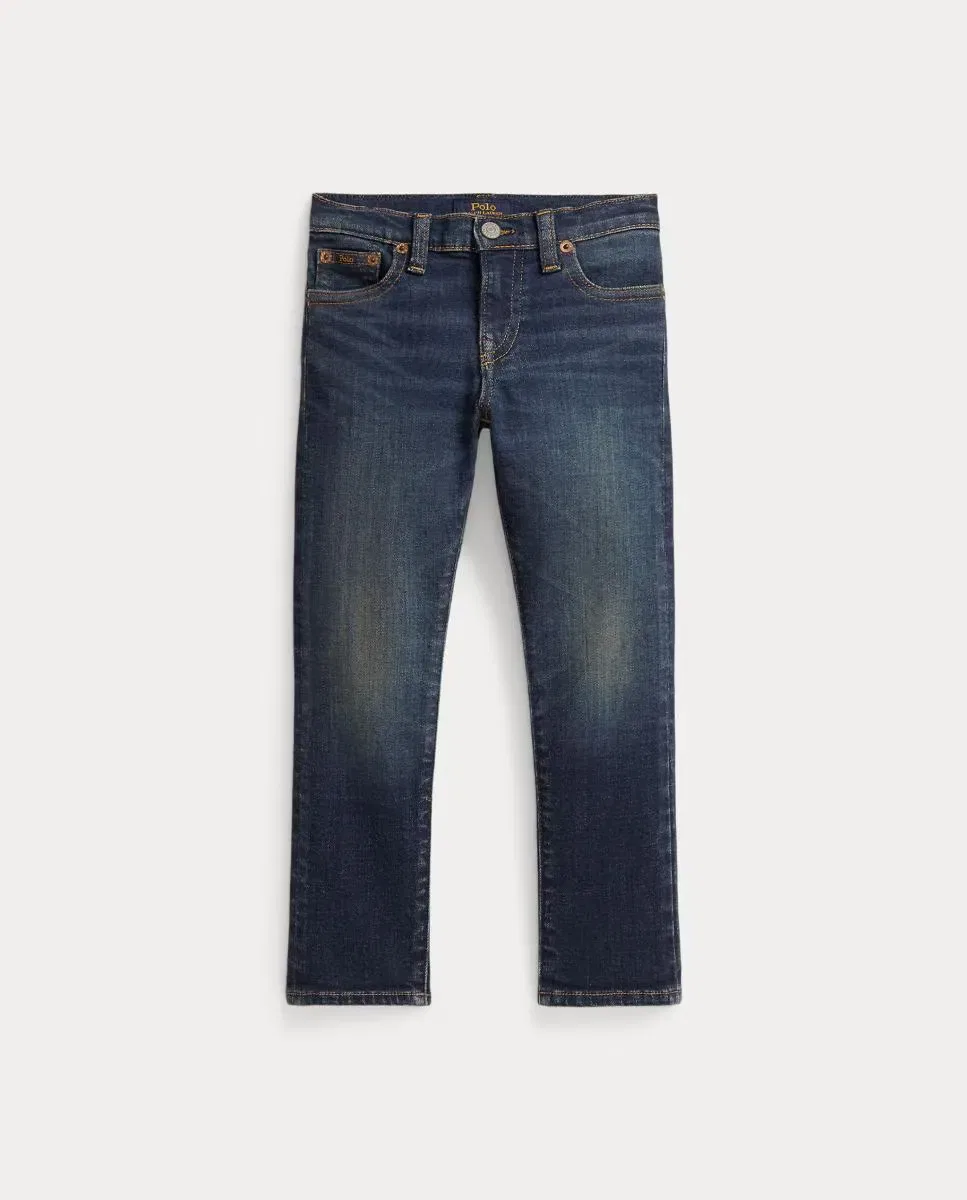 Детские джинсы для мальчиков с эластичным денимом Sullivan Slim Fit Polo Ralph Lauren, Azul Marino