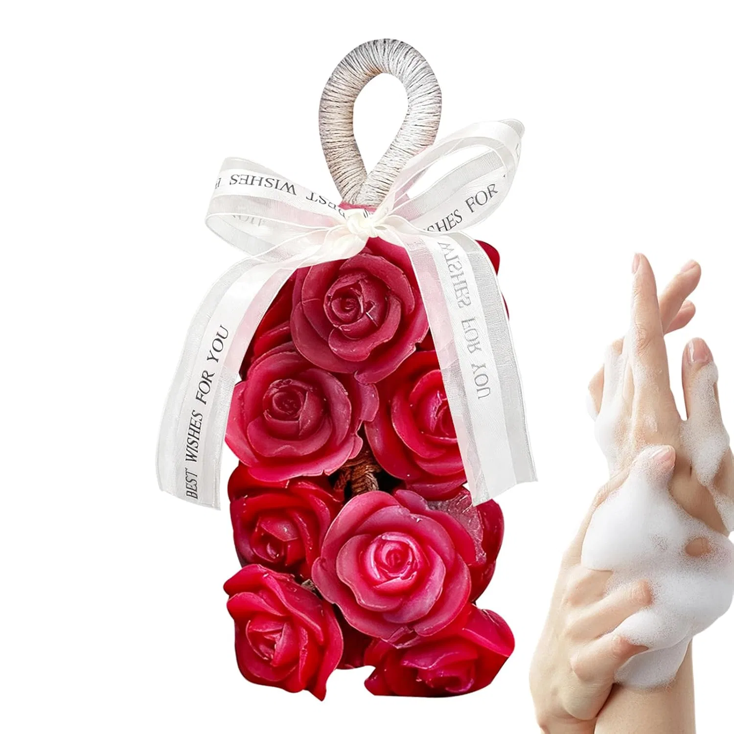 Мыло ручной работы Rose Soap, Generisch, 210 г