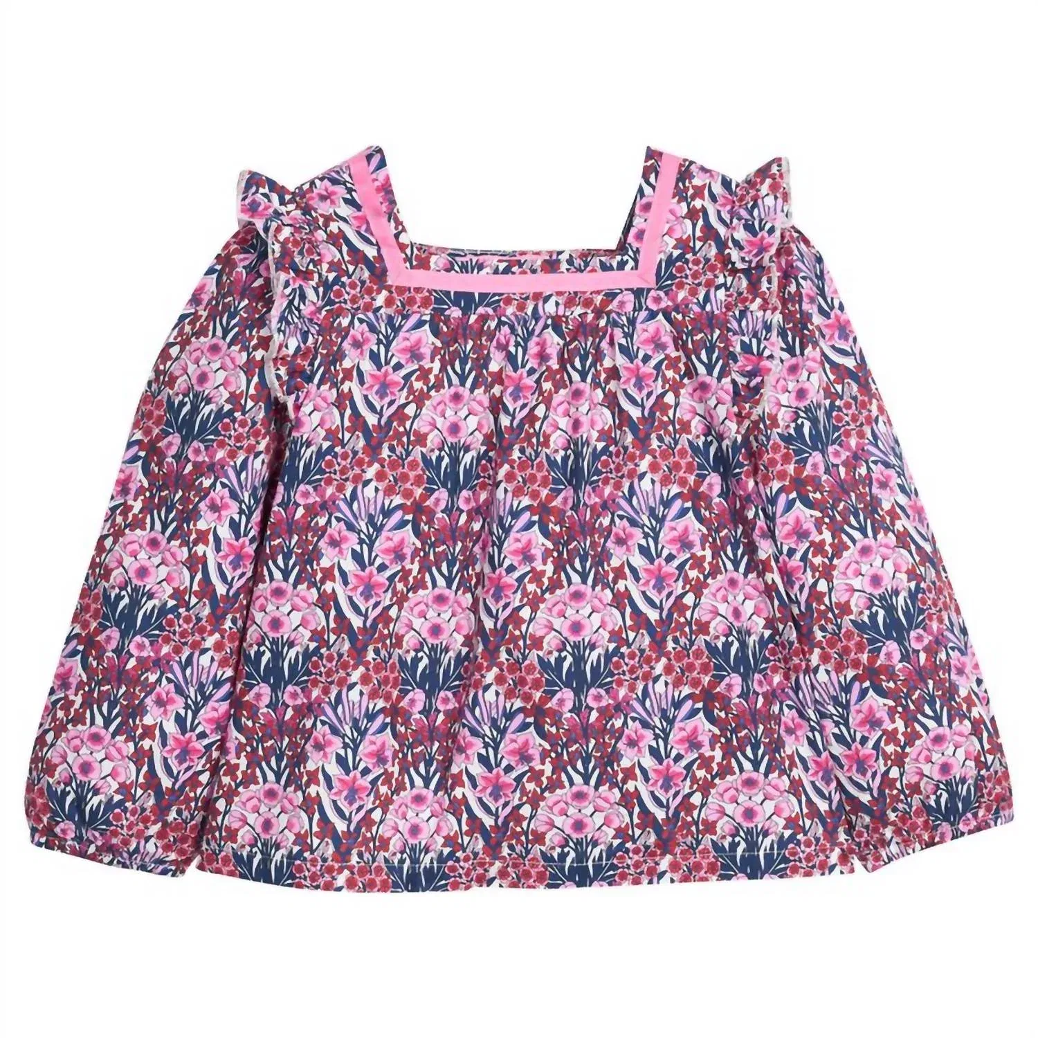 Детская блузка для девочек без рукавов Adams Top Bisby, Foxcroft Winter Floral