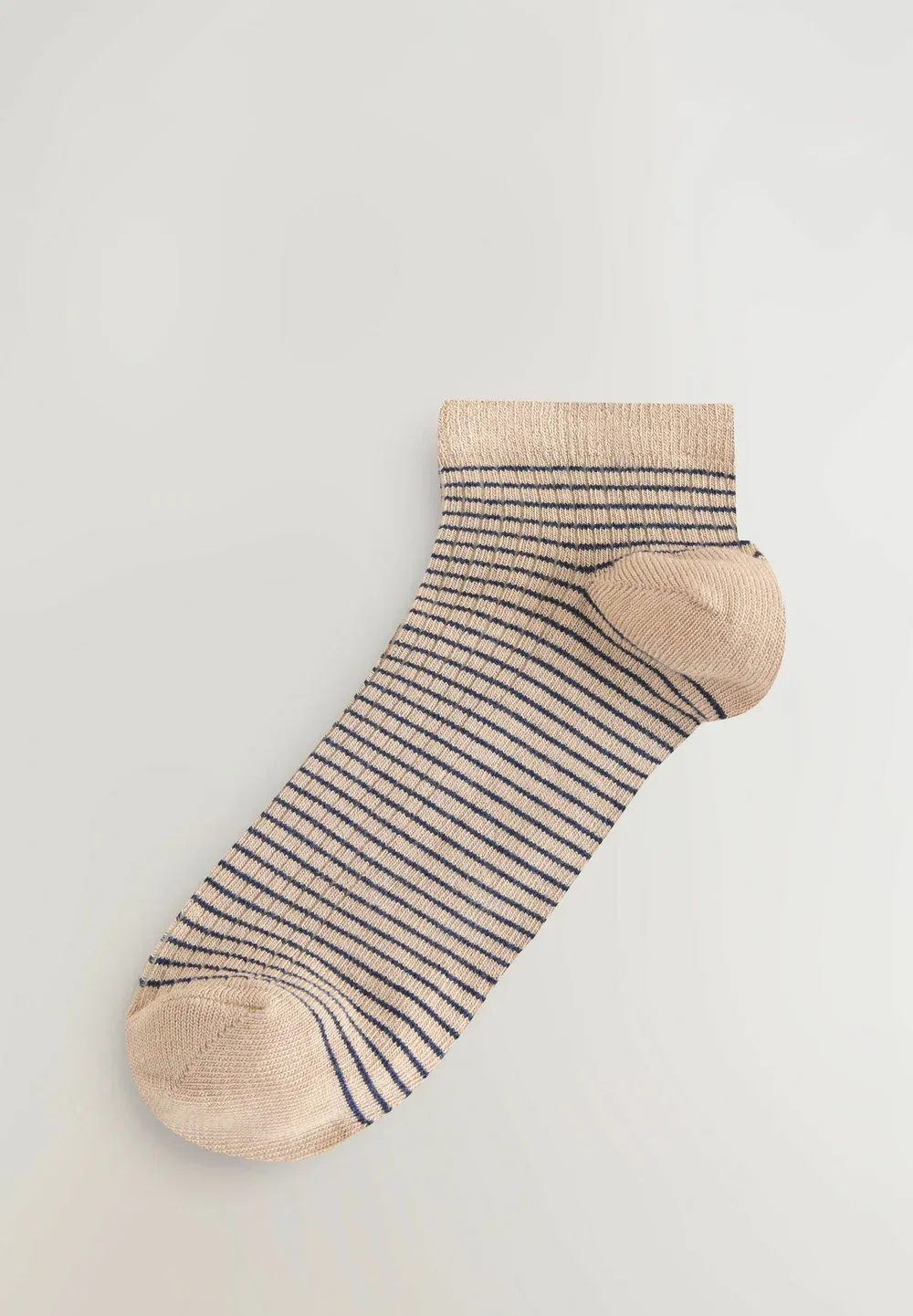 4 пары носков Next, Navy Blue/Camel Stripe — фото 4