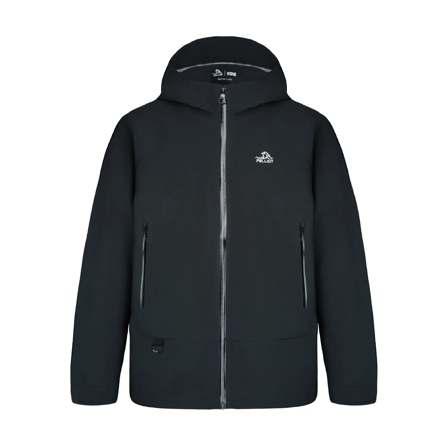 Детский ветрозащитный дождевик PELLIOT, Obsidian Black