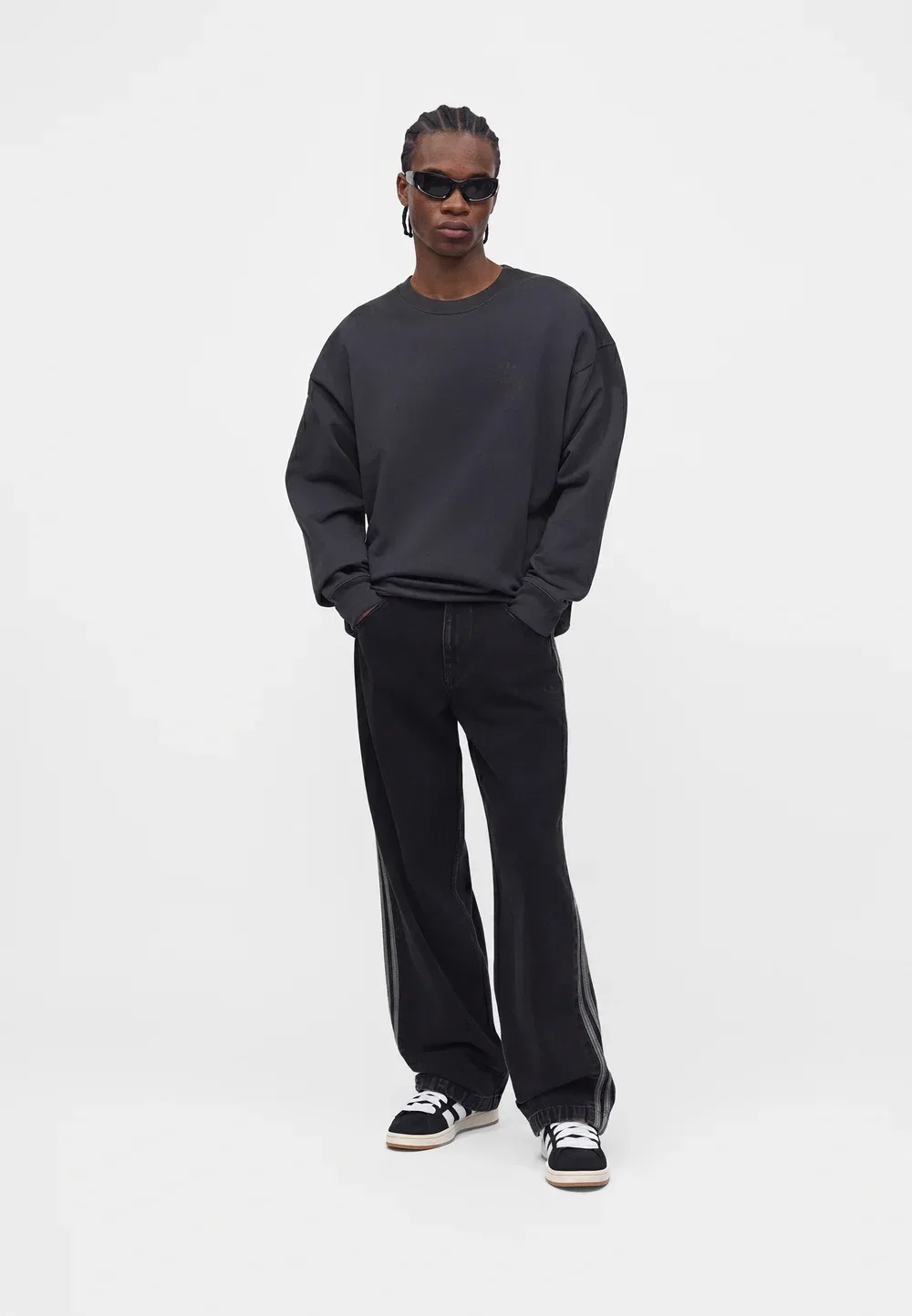 Унисекс толстовка для команды Берлина Adidas Originals, Carbon