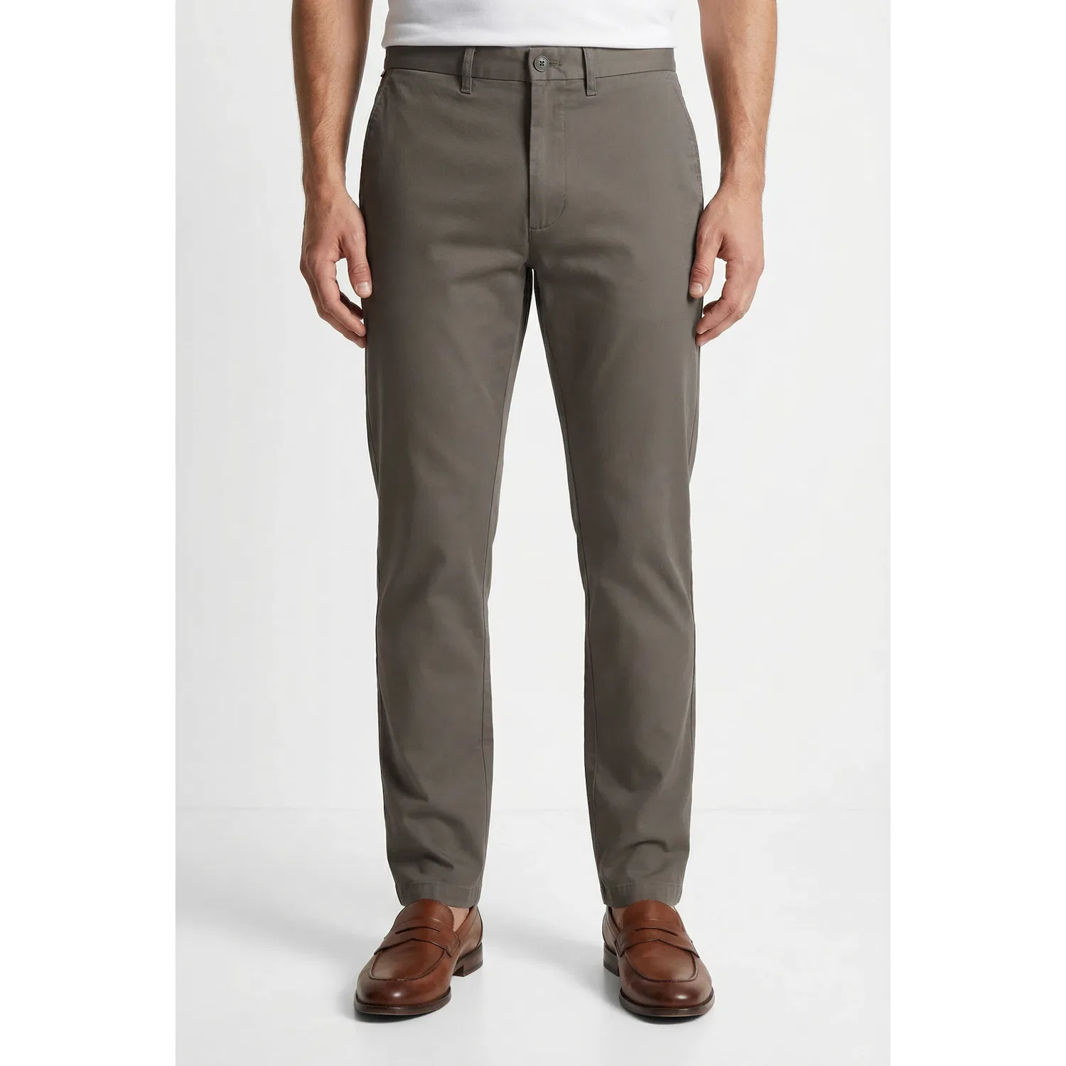 Мужские чиносы прямого кроя Denton Chino 1985 Tommy Hilfiger, Dark Ash