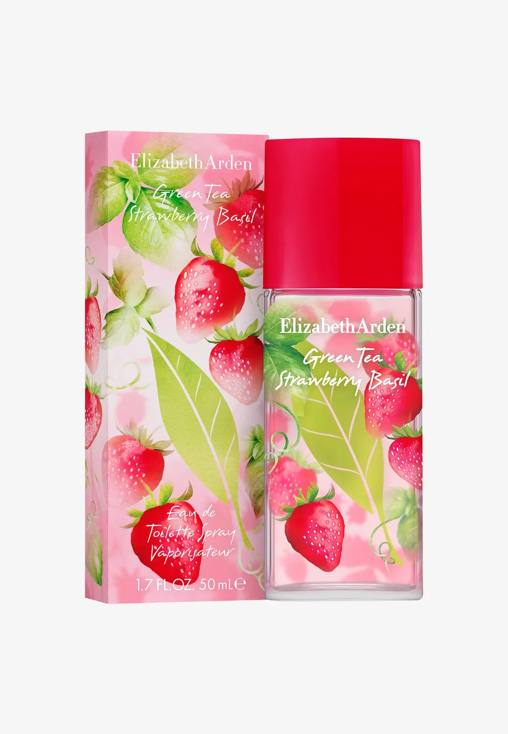 Зеленый чай клубника с базиликом - туалетная вода Elizabeth Arden, 50 мл — фото 2