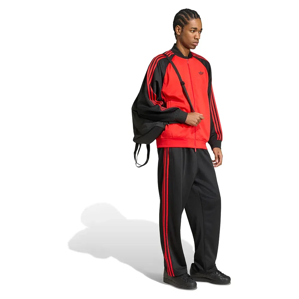 Толстовка на молнии Loose Track Adidas Originals, красный — фото 4
