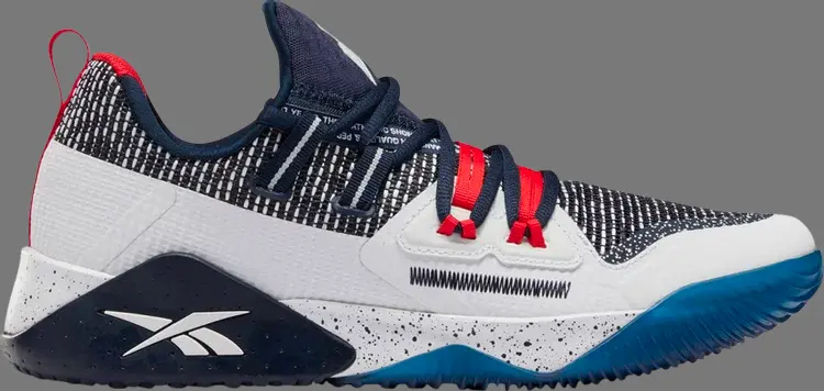

Кроссовки jj 3 'collegiate navy white' Reebok, синий