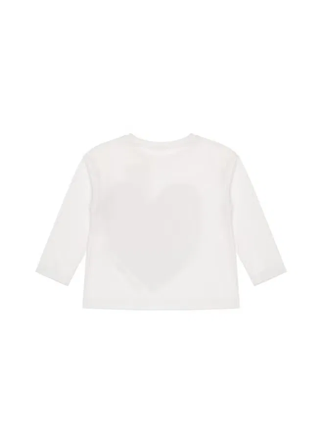 Футболка хлопковая Zara, белый — фото 3
