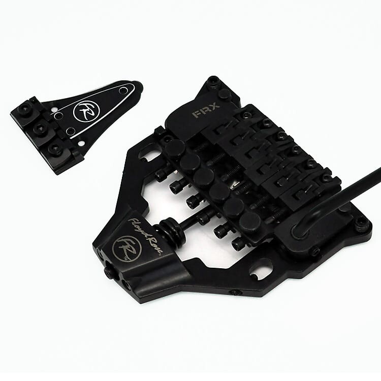 

Комплект тремоло Floyd Rose FRX Top Mount Satin Black FRTX02000S со стопорной гайкой