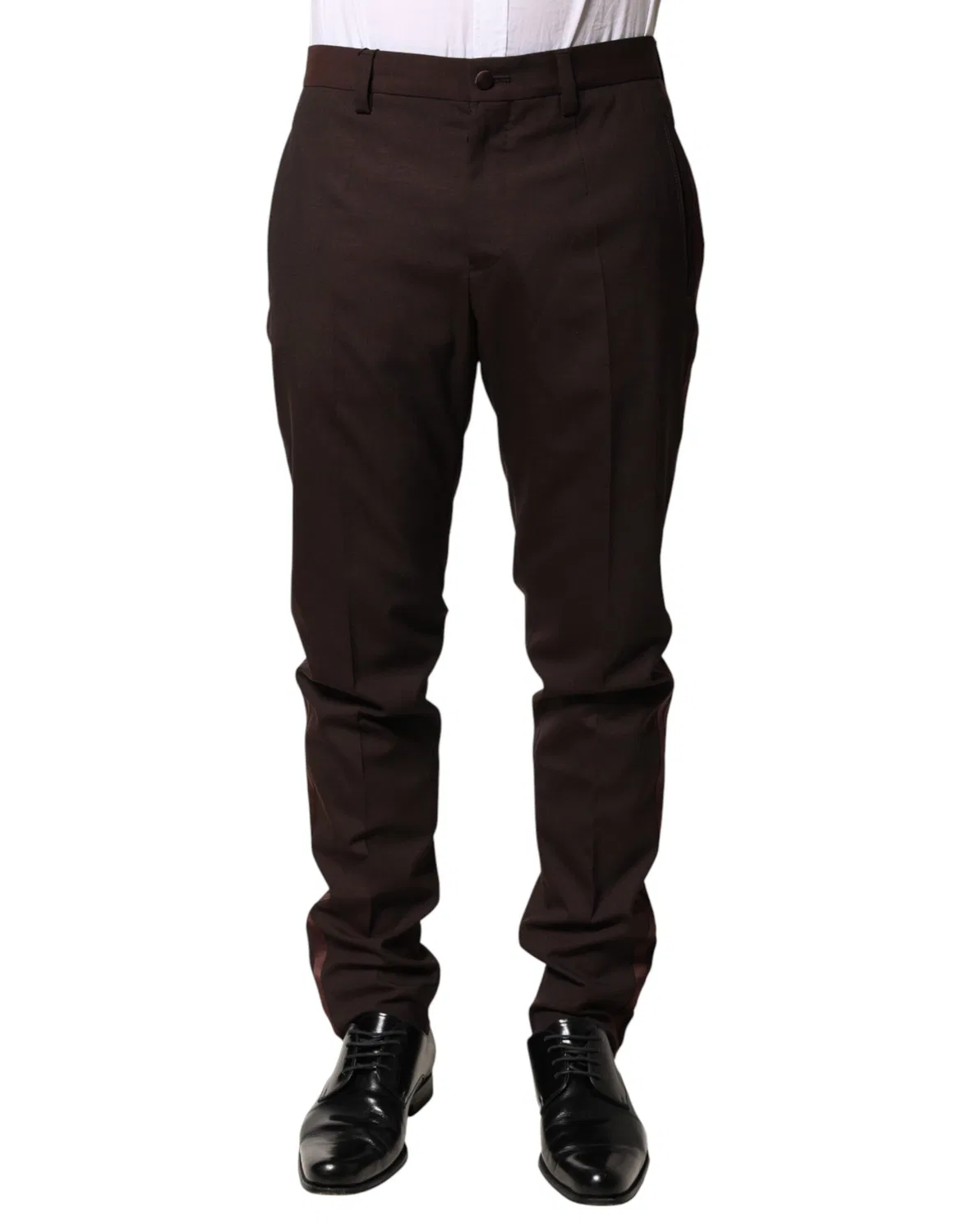Мужские брюки классические с логотипом Dress pants Dolce & Gabbana, Brown