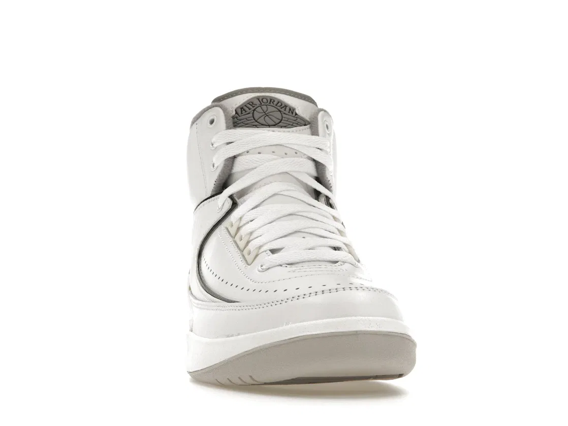 Детские кроссовки Lifestyle Jordan 2 Retro Jordan, White/Cement Grey/Sail/Black — фото 2