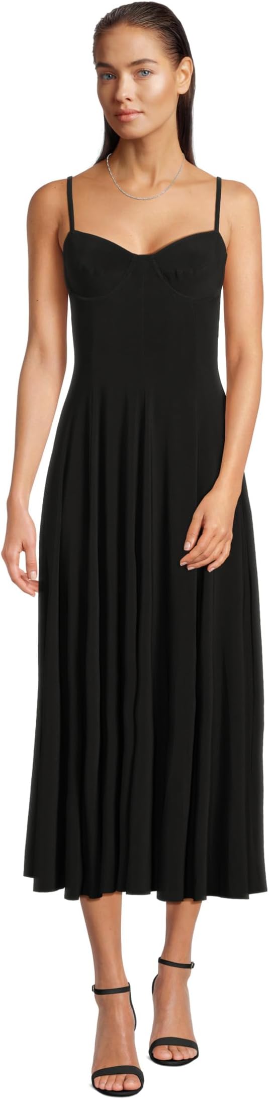 

Платье Norma Kamali Underwire Gown, черный